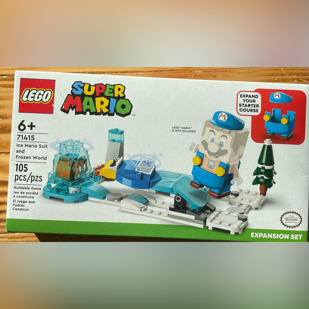 Lego Super Mario Ice Mario Suit & Frozen World Set